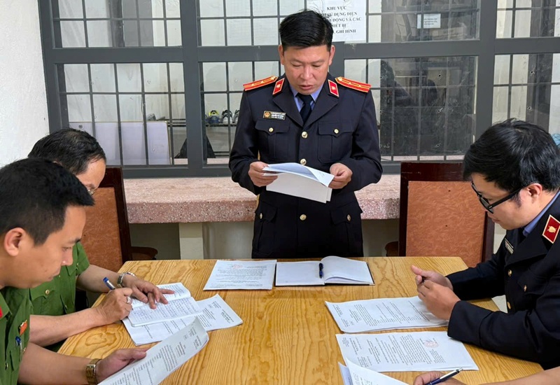Kiểm sát công tác tạm giữ, tạm giam và thi hành án phạt tù tại Phân trại tạm giam khu vực số 2 – Trại tạm giam số 1, Công an tỉnh Lâm Đồng